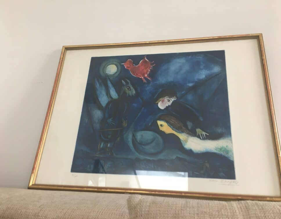 Lithographie marc chagall