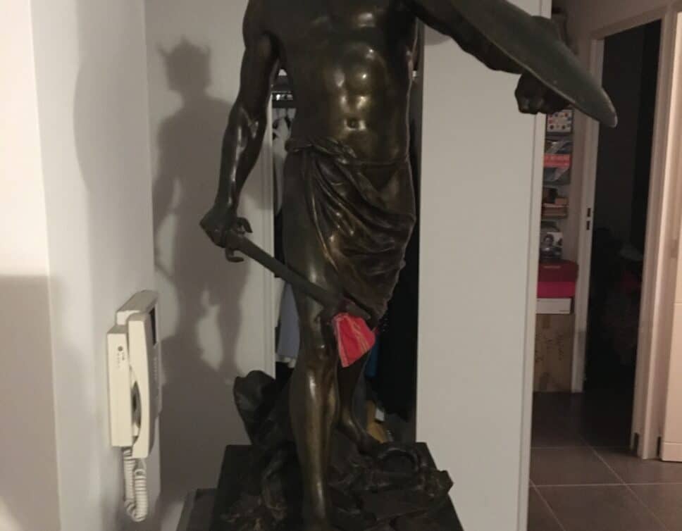 statue E.PICAULT Bronze