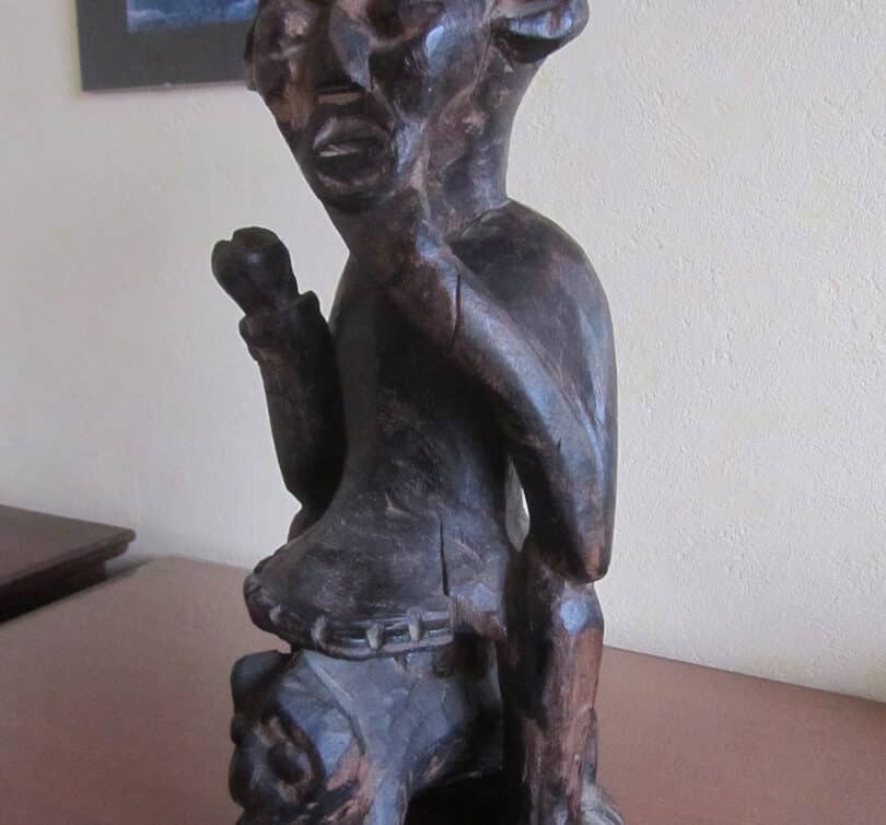 Estimation Mobilier XXeme: statue africaine