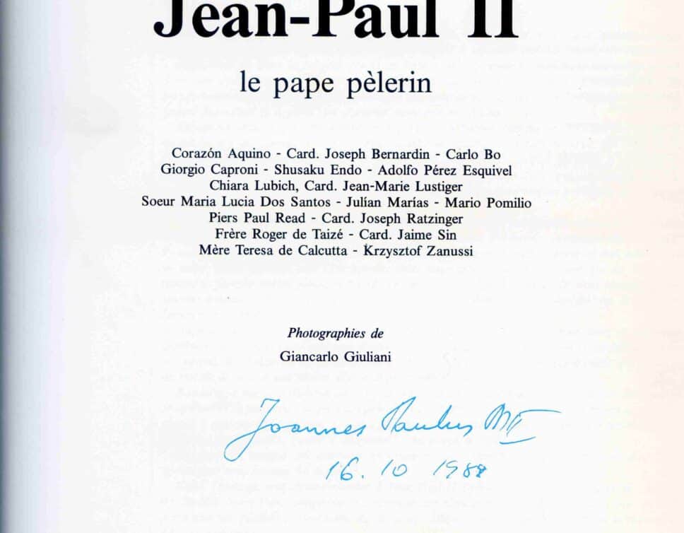 Estimation Livre, manuscrit: jean-paul 2