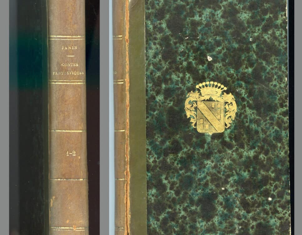 Estimation Livre, manuscrit: Jules Janin, Contes Fantastiques, 1832