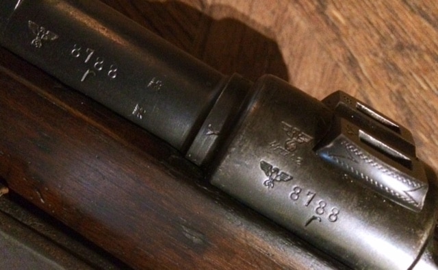 Fusil mauser k98 sniper SS