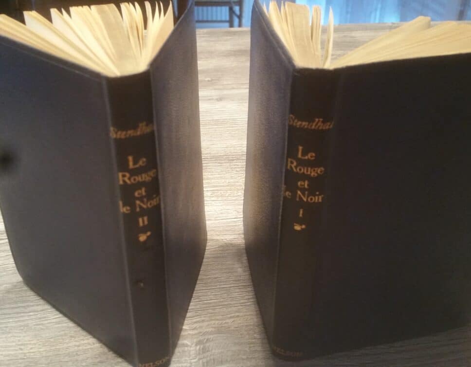 Estimation Livre, manuscrit: LE ROUGE ET LE NOIR DE STENDHAL EDITION 1936