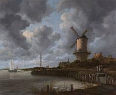Toile de Jacob Van Ruisdael