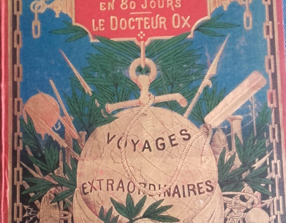 Estimation Livre, manuscrit: Livre jules Verne « Le tour du monde en 80 jours-Le docteur OX