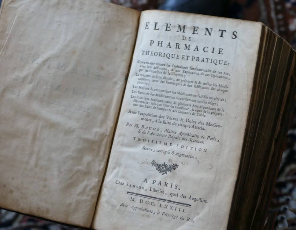 Estimation Livre, manuscrit: MATHIEUX LE DAUME 1773