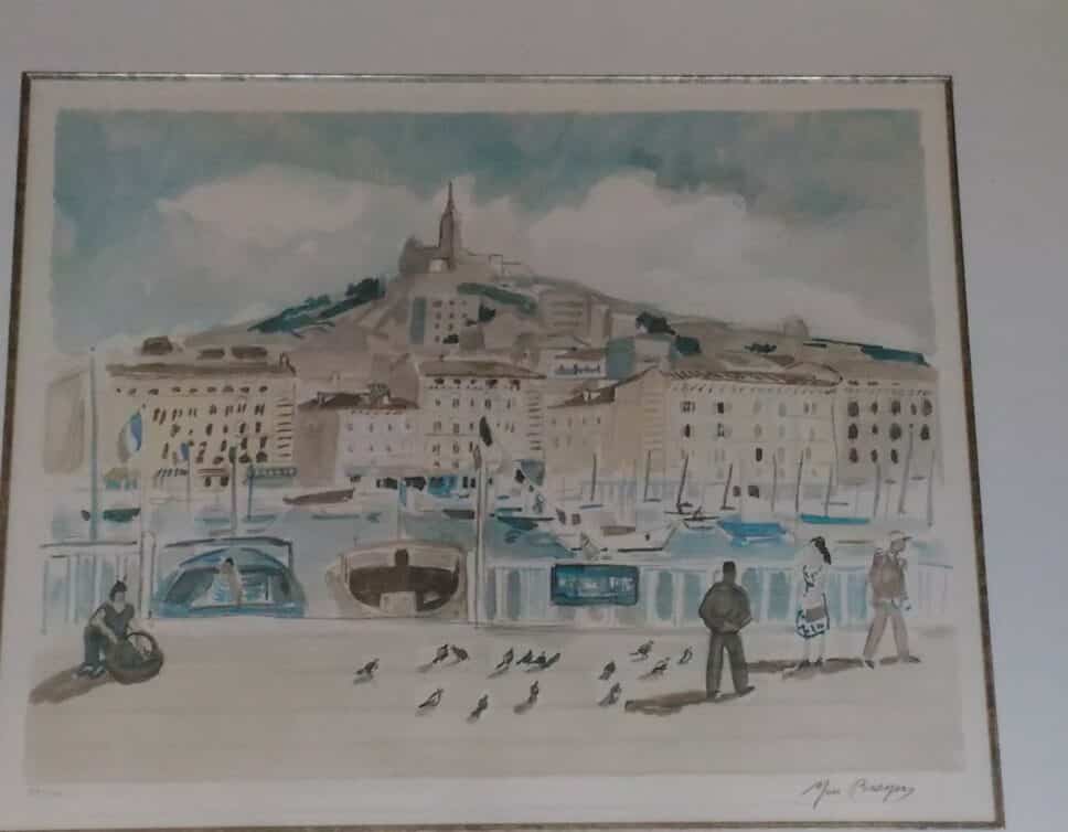 Lithographie Yves BRAYER