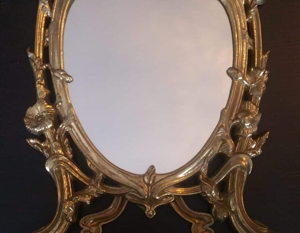 miroir signé