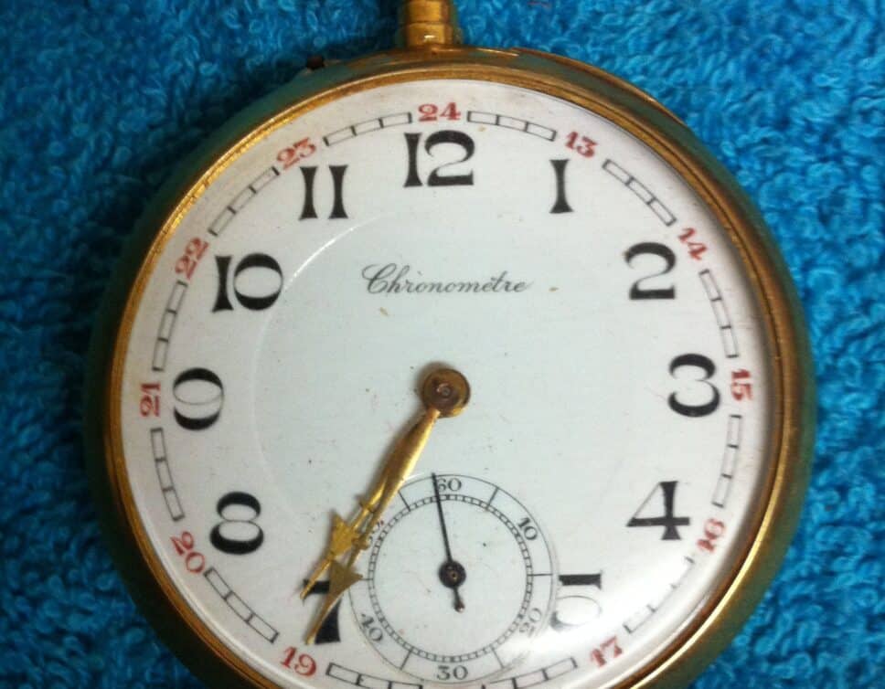 Estimation Montre, horloge: Montre a gousset en OR marque Chronometre