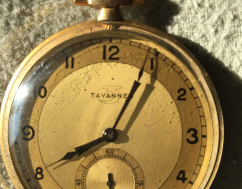 Estimation Montre, horloge: Montre gousset Tavannes