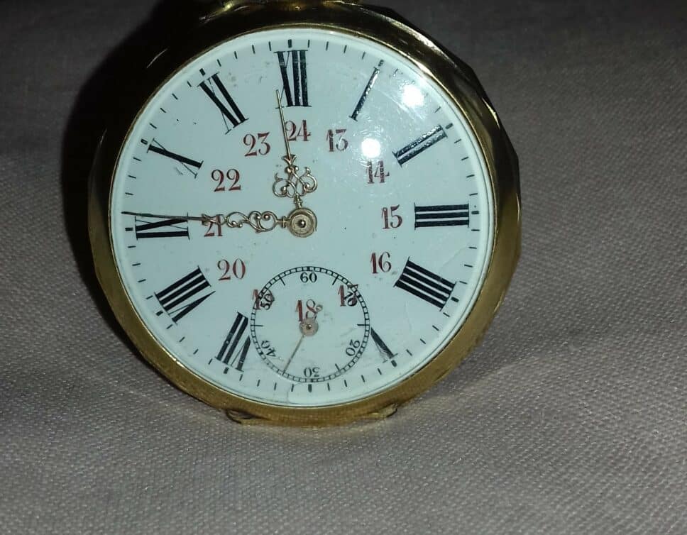 Estimation Montre, horloge: Montre gousset or XIXème siècle