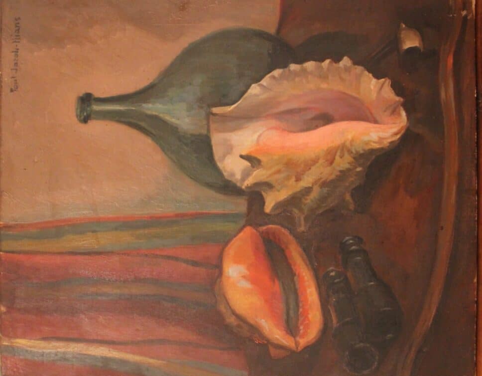 Peinture Tableau, Pastel: Nature morte signée Paul Jacob Hians