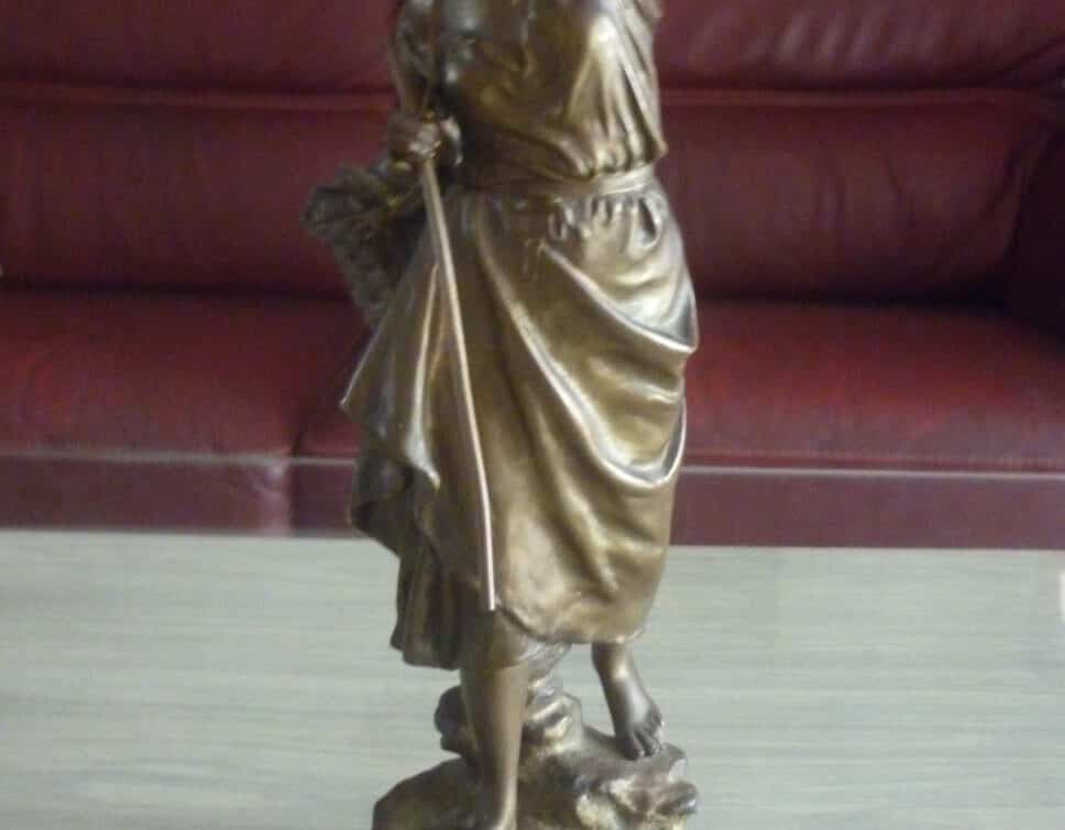 statuette en bronze Eugène Laurent 1892