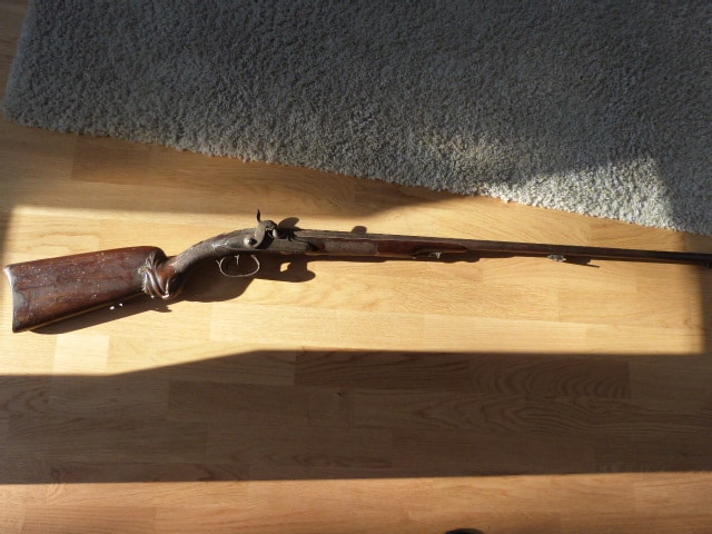 ancien fusil de chasse