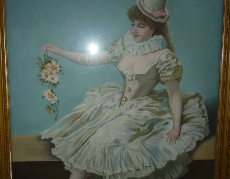 Peinture Tableau, Pastel: Tableau signé A Bonnard