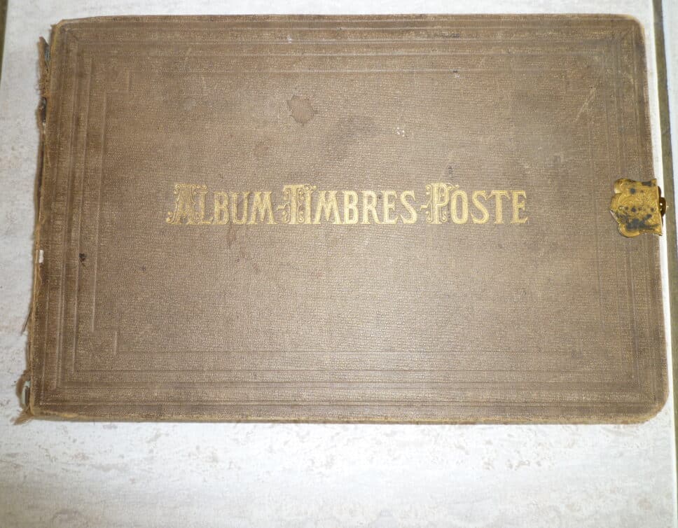 Estimation Livre, manuscrit: album timbre poste justin Lallier1862
