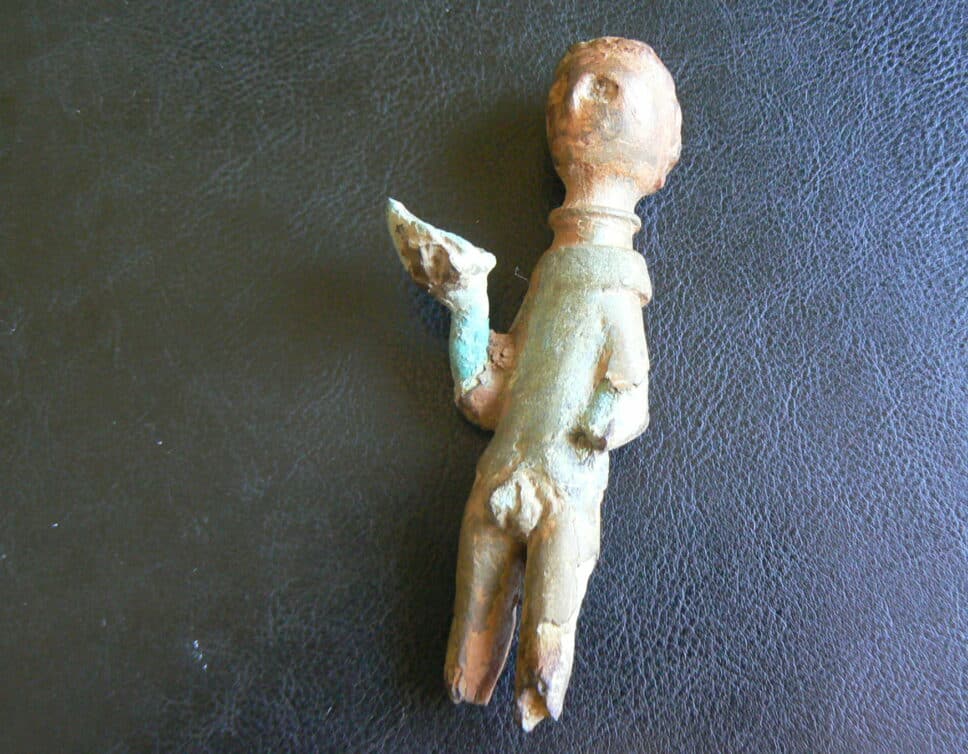 figurine en bronez
