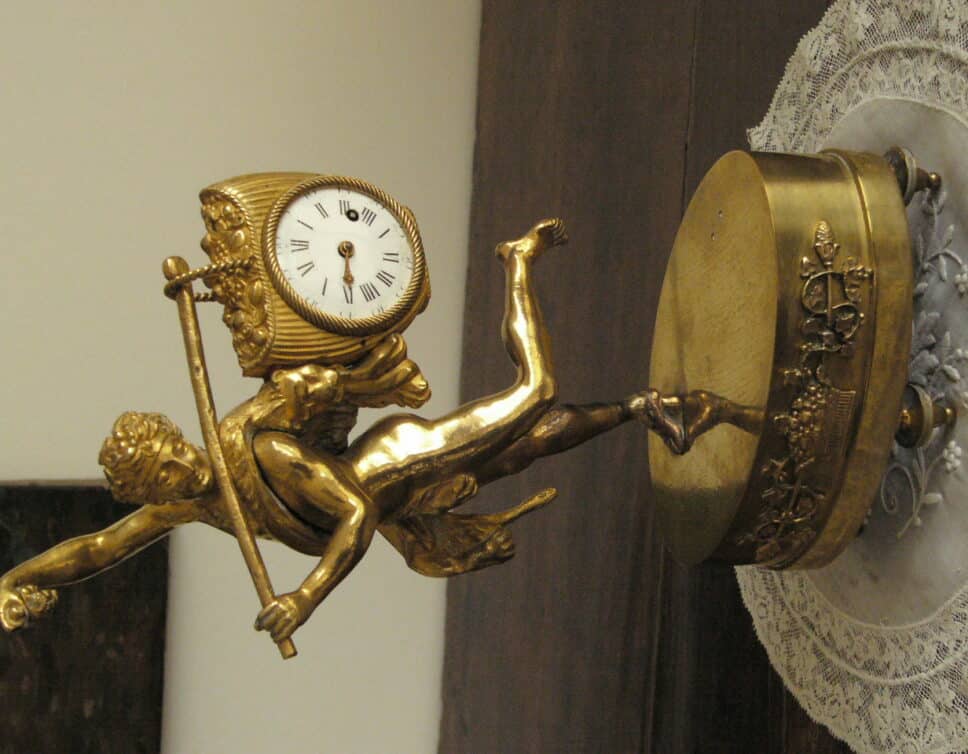 Estimation Montre, horloge: Pendule dorée époque Louis XVI