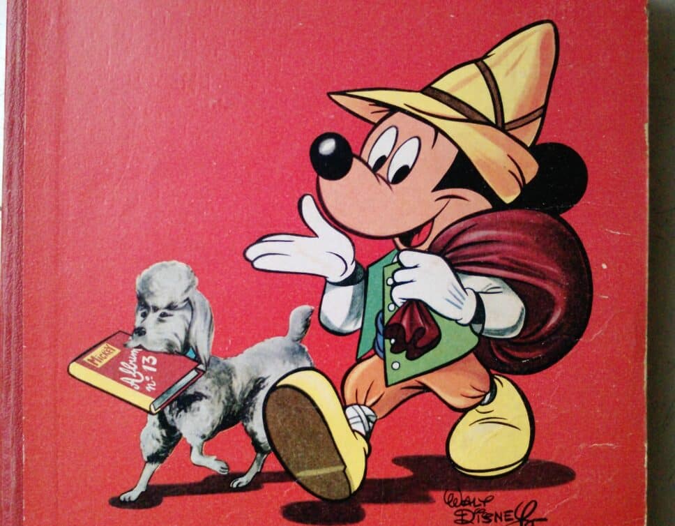 Album reliures du journal de Mickey