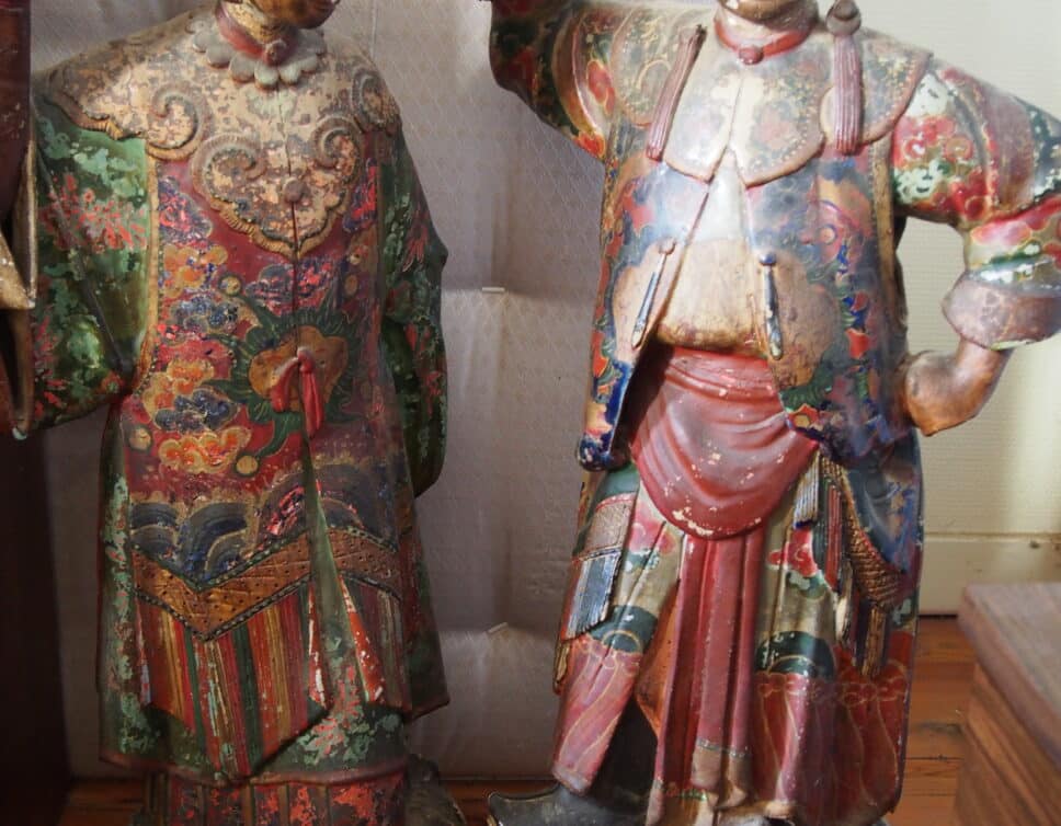 statuettes asiatiques