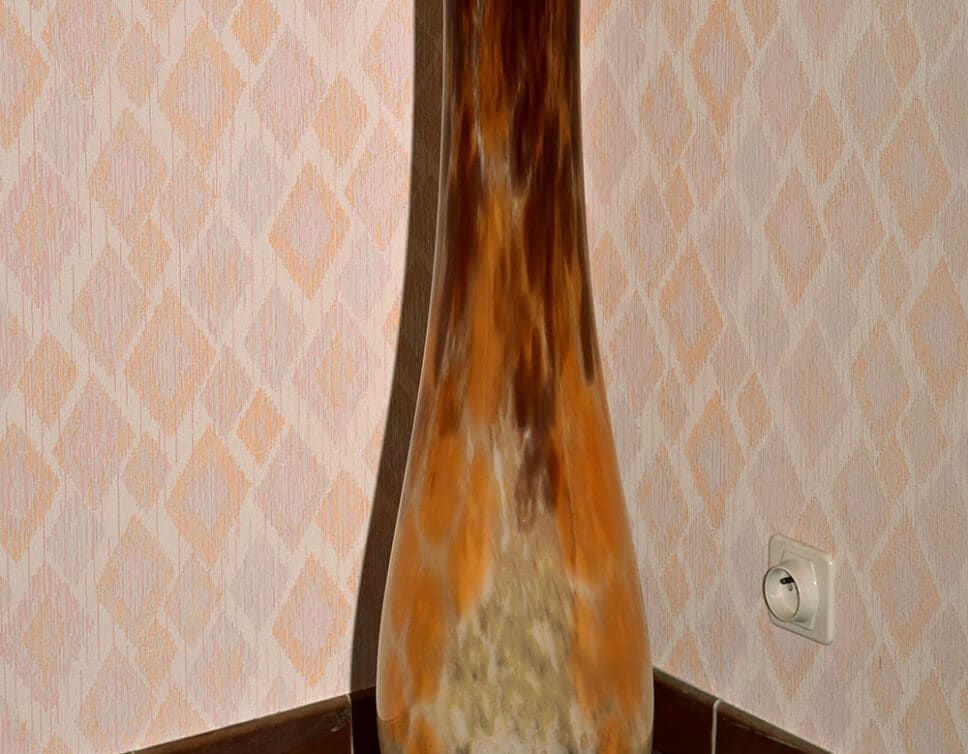 Très grand vase Schneider Jade