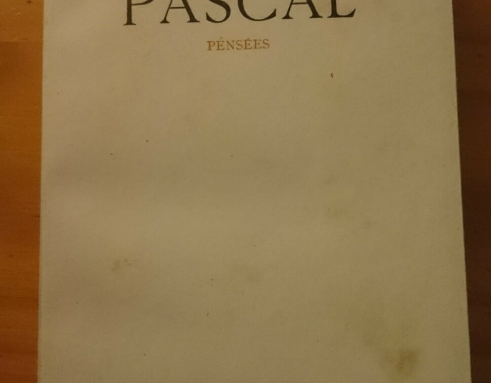 Estimation Livre, manuscrit: Livre Pensées de Pascal Edition Pierre Cailler – Genève