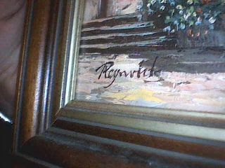 Peinture Tableau, Pastel: tableau signe Reynolds