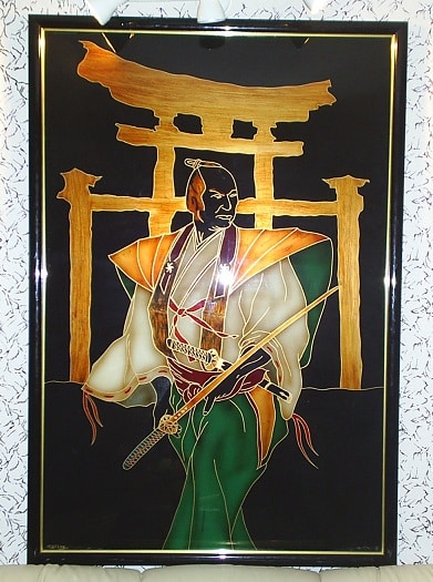 Peinture Tableau, Pastel: tableaux samourai
