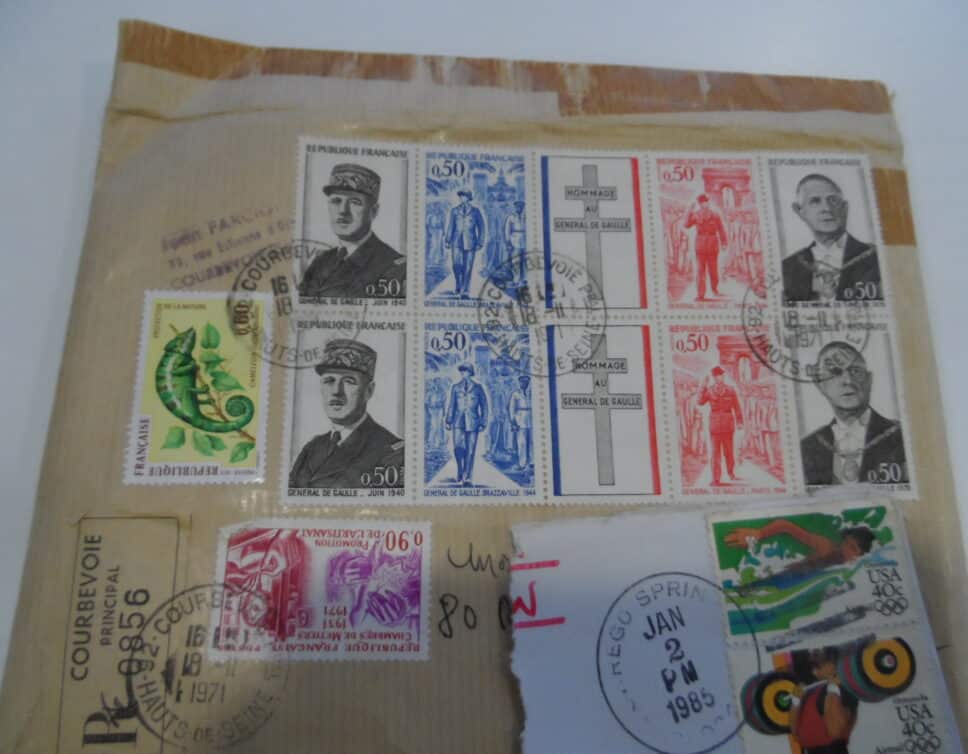 timbres sur De Gaulle