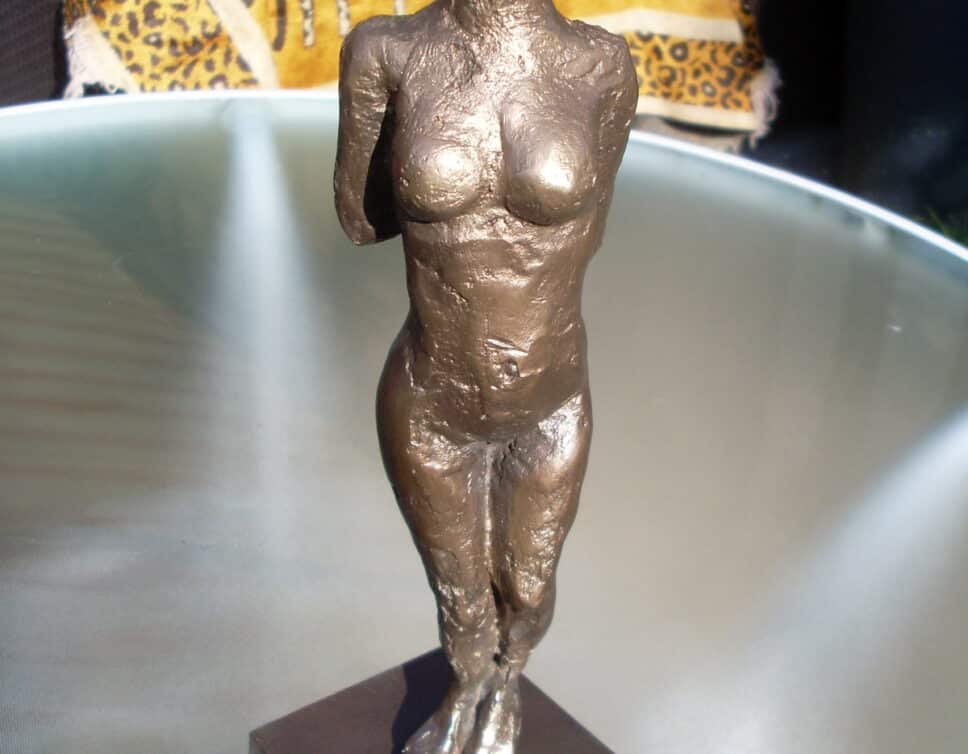 Bronze de femme