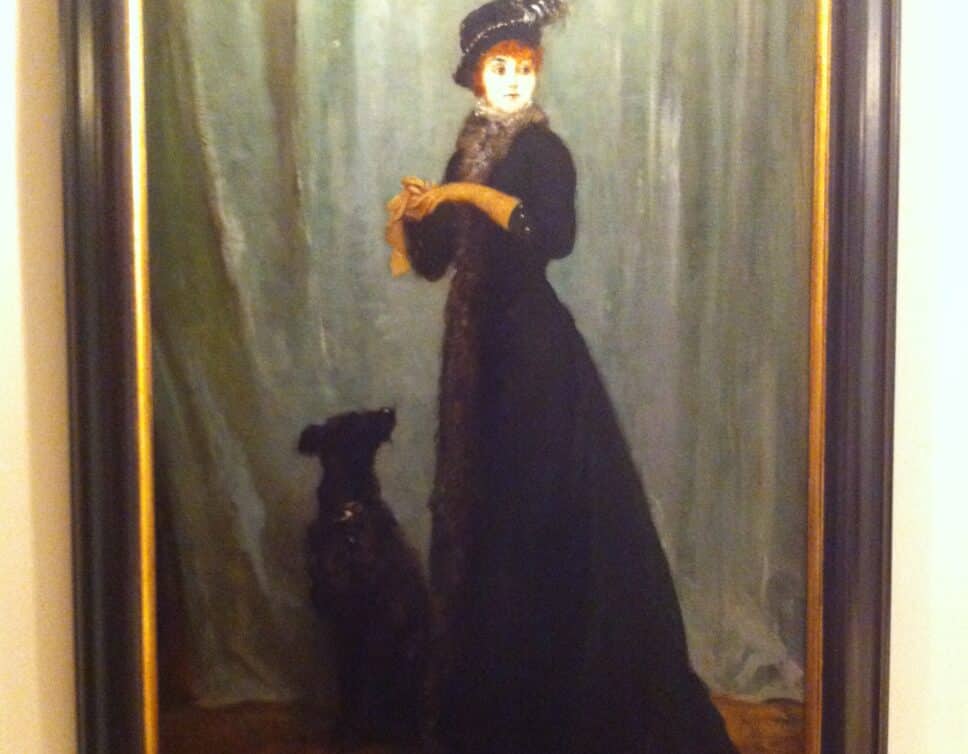 Peinture Tableau, Pastel: Autoportrait de Sarah Bernhardt