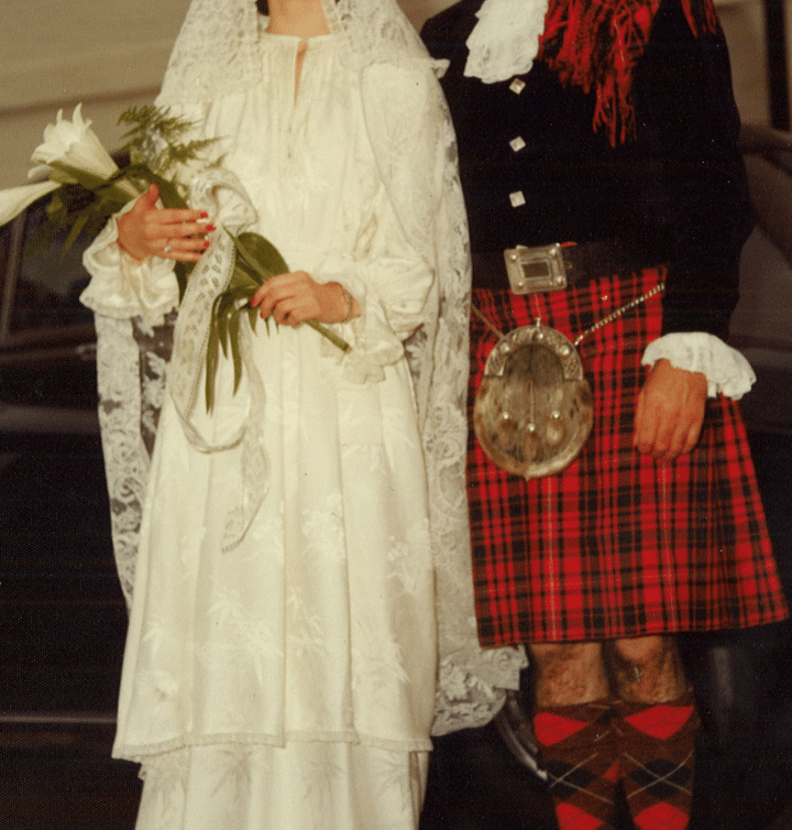 Robe de mariée 1975