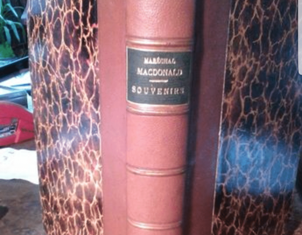 Estimation Livre, manuscrit: Souvenirs du maréchal mcdonald