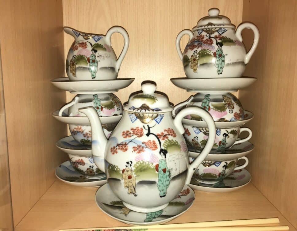 Service à thé Japonnais