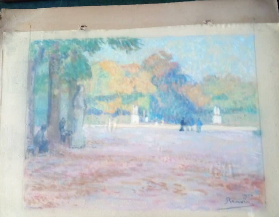 Peinture Tableau, Pastel: Renoir 1910