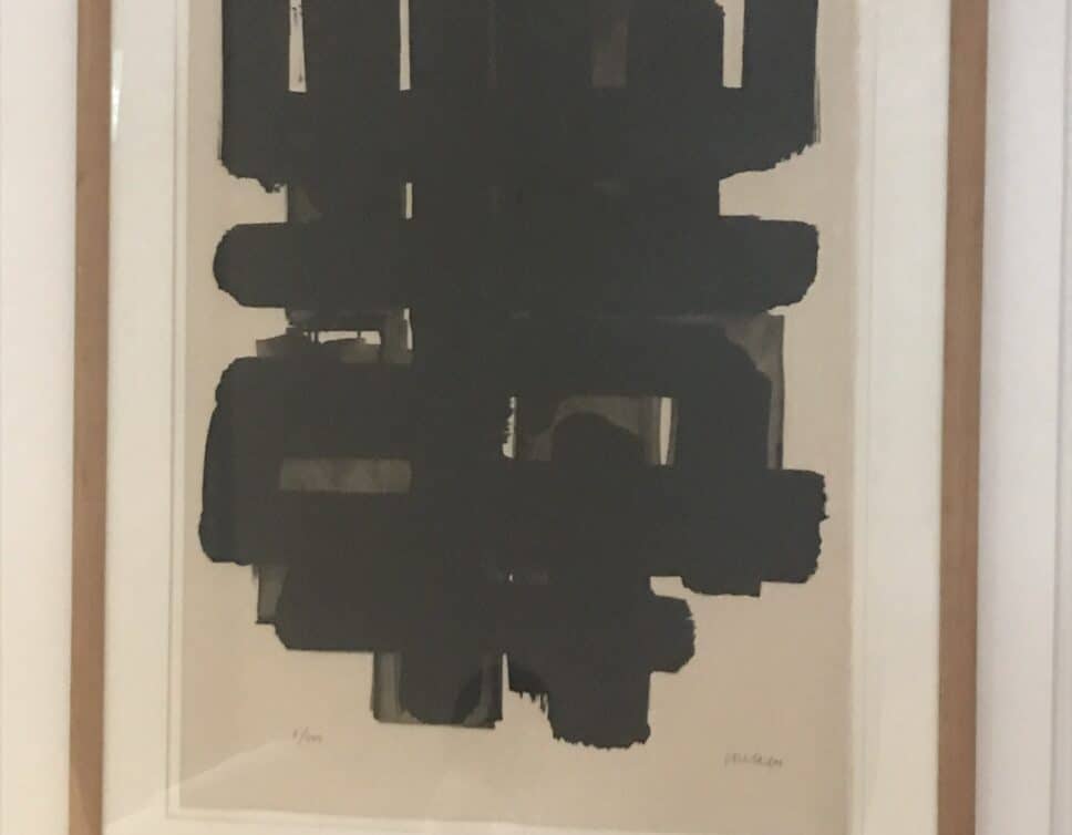 Lithographie Soulages