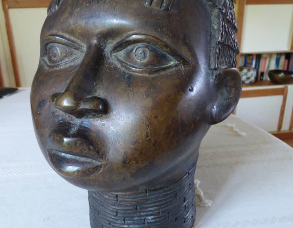 Statue Africaine Bronze