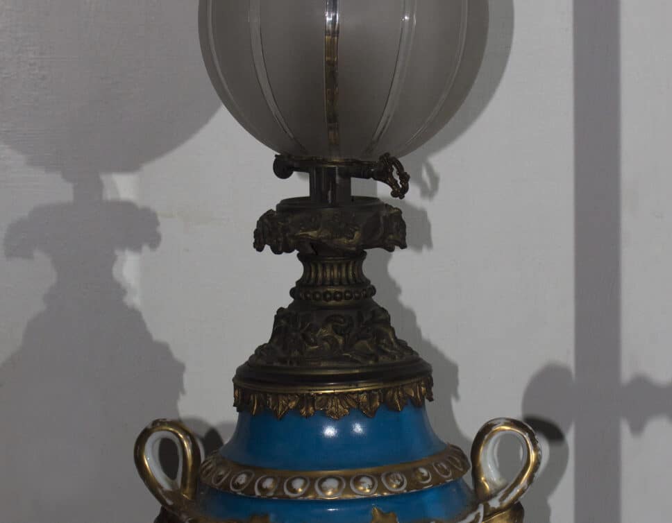 Grande lampe de Sèvres