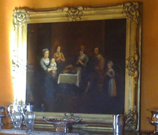 Peinture Tableau, Pastel: Famille de Paysans