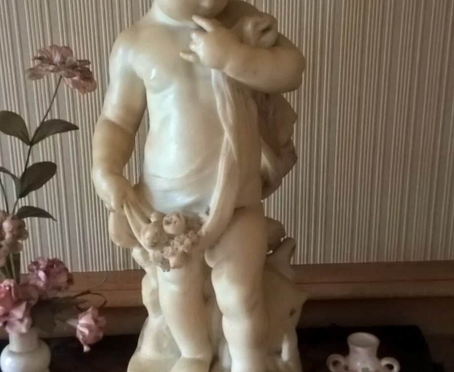 statue en marbre auguste moreau