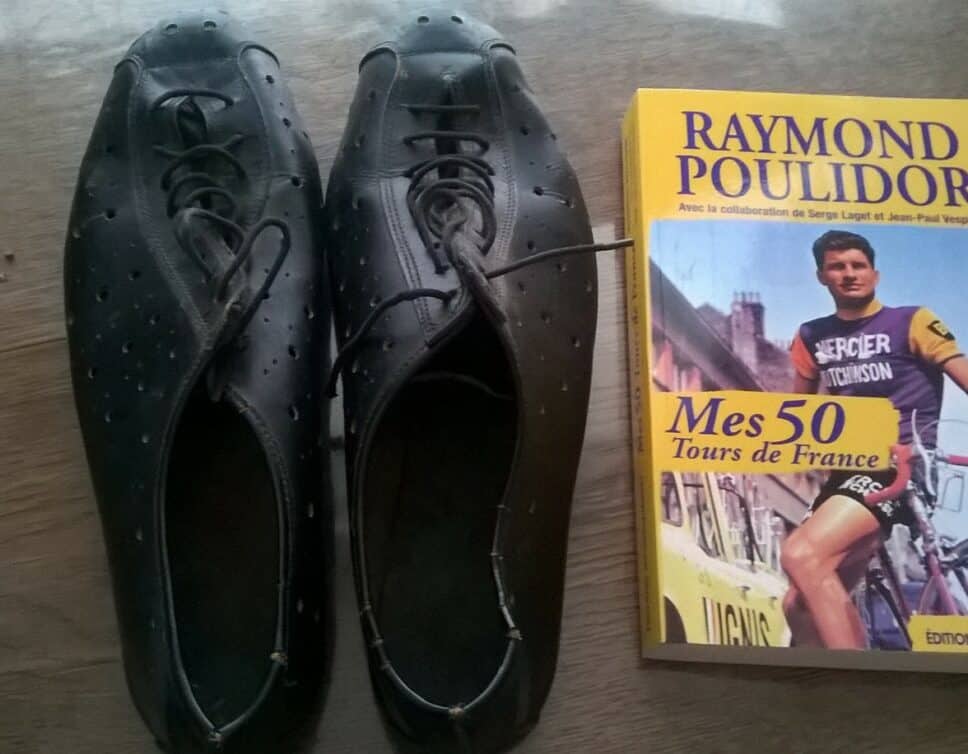 Chaussure de Raymond Poulidor 1965.