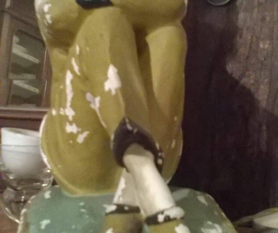 figurine platre le perroquet – francois xavier Sager