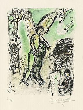 Lithographie Marc Chagall numérotée et signée