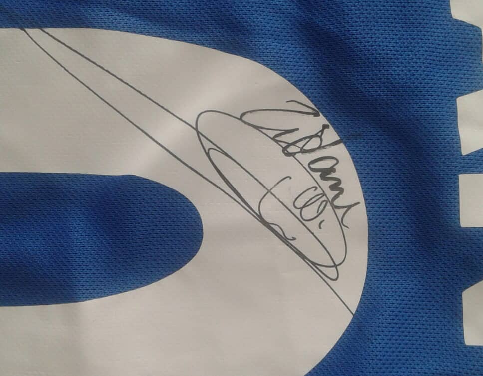 autographe Zidane