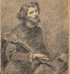 Dessin Gustave Courbet : expertise et estimation
