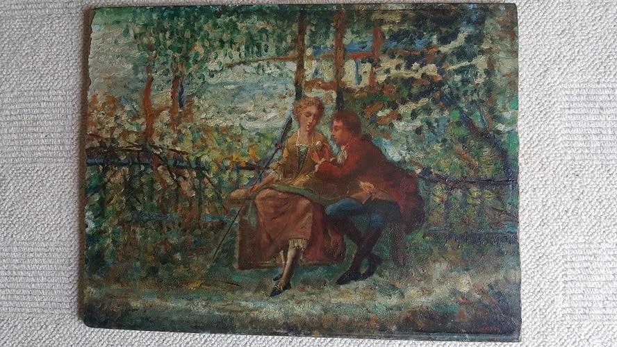 Peinture Tableau, Pastel: tableau  Eugène leroy