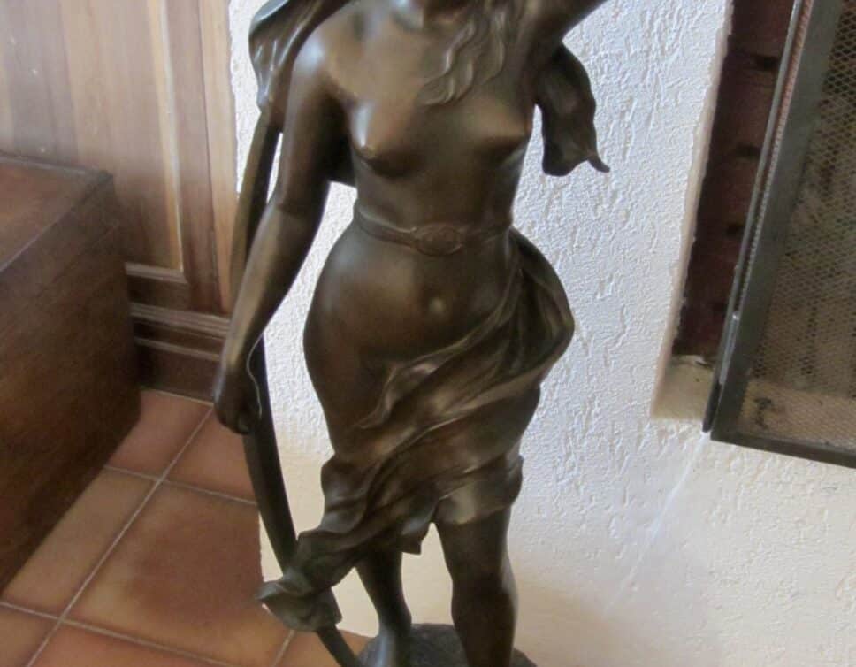 Statue Bronze Etoile du Berger Levasseur