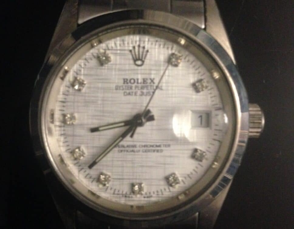 Estimation Montre, horloge: Rolex date juste