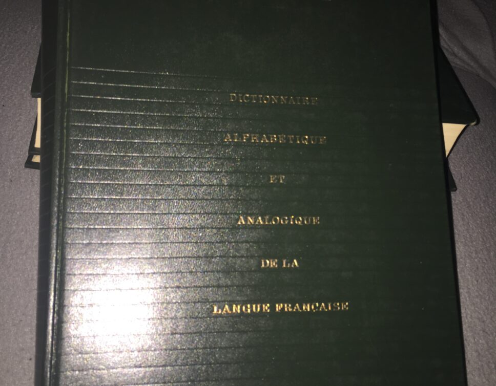 Estimation Livre, manuscrit: Dictionnaire