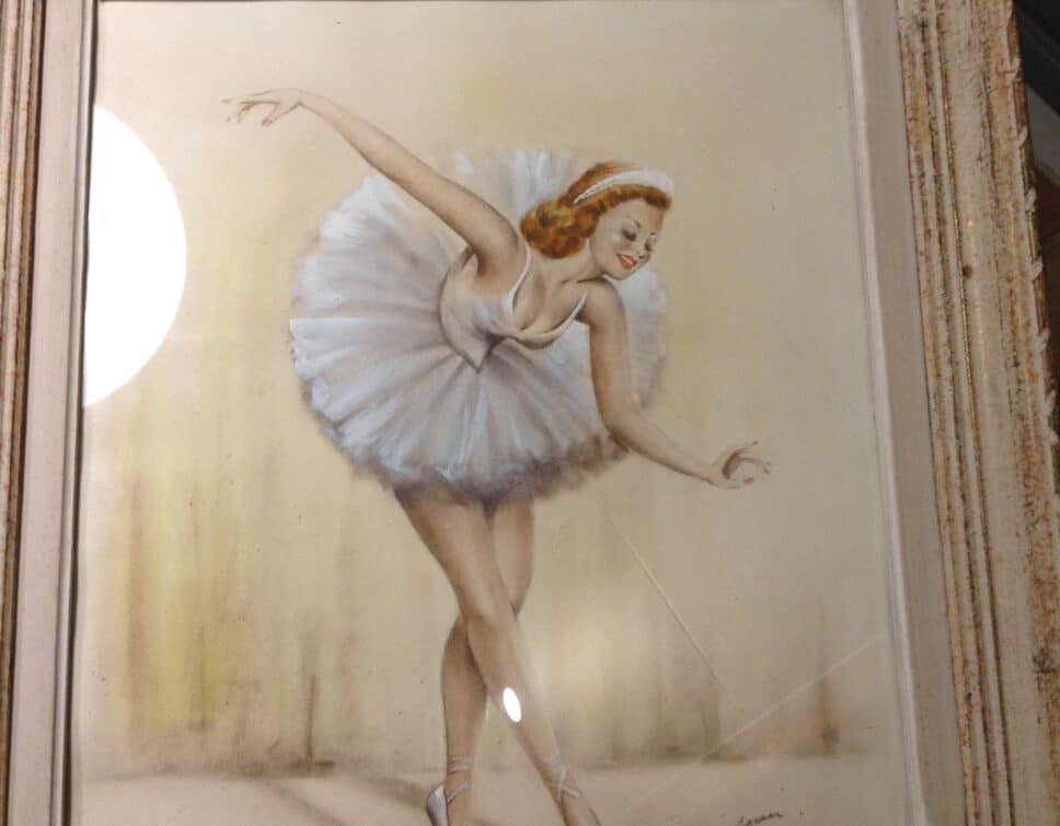 Peinture Tableau, Pastel: Ballerine